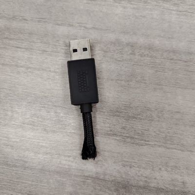 Μαύρο Injection Faste Molding GRS Ανακυκλωμένα Υλικά Για Ηλεκτρονικά