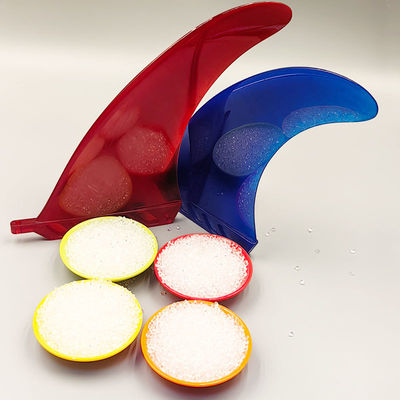 Υψηλή διαφάνεια TPU Σκληρότητα 64D Διαφάνεια περίπου 5-6mm, Καλή επαναφορά, Εξαιρετική ανθεκτικότητα